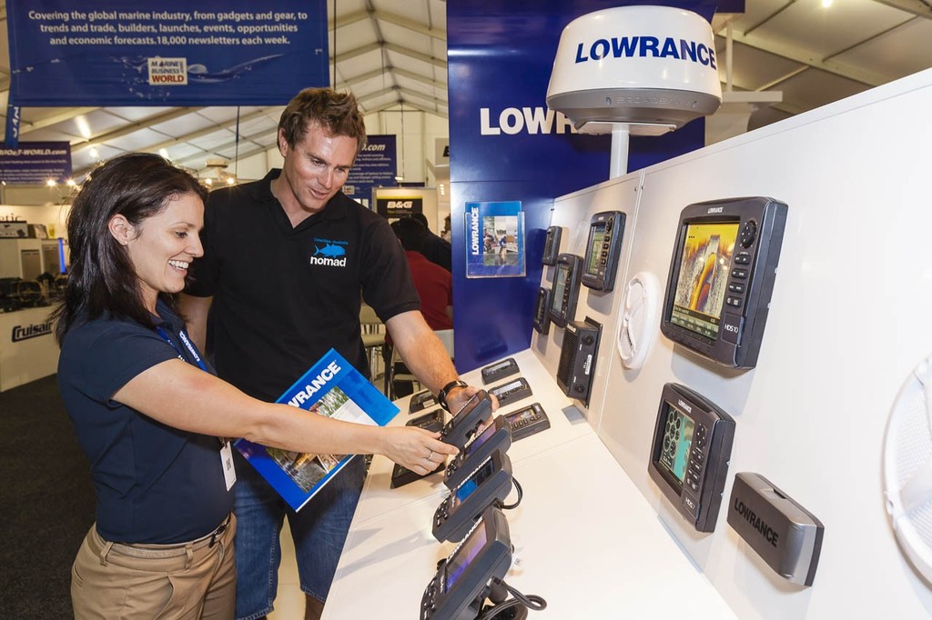 Lowrance - Sanctuary Cove International Boat Show 2012 © Mark Burgin